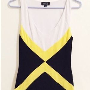 ISO in search of black yellow bebe chevron dress